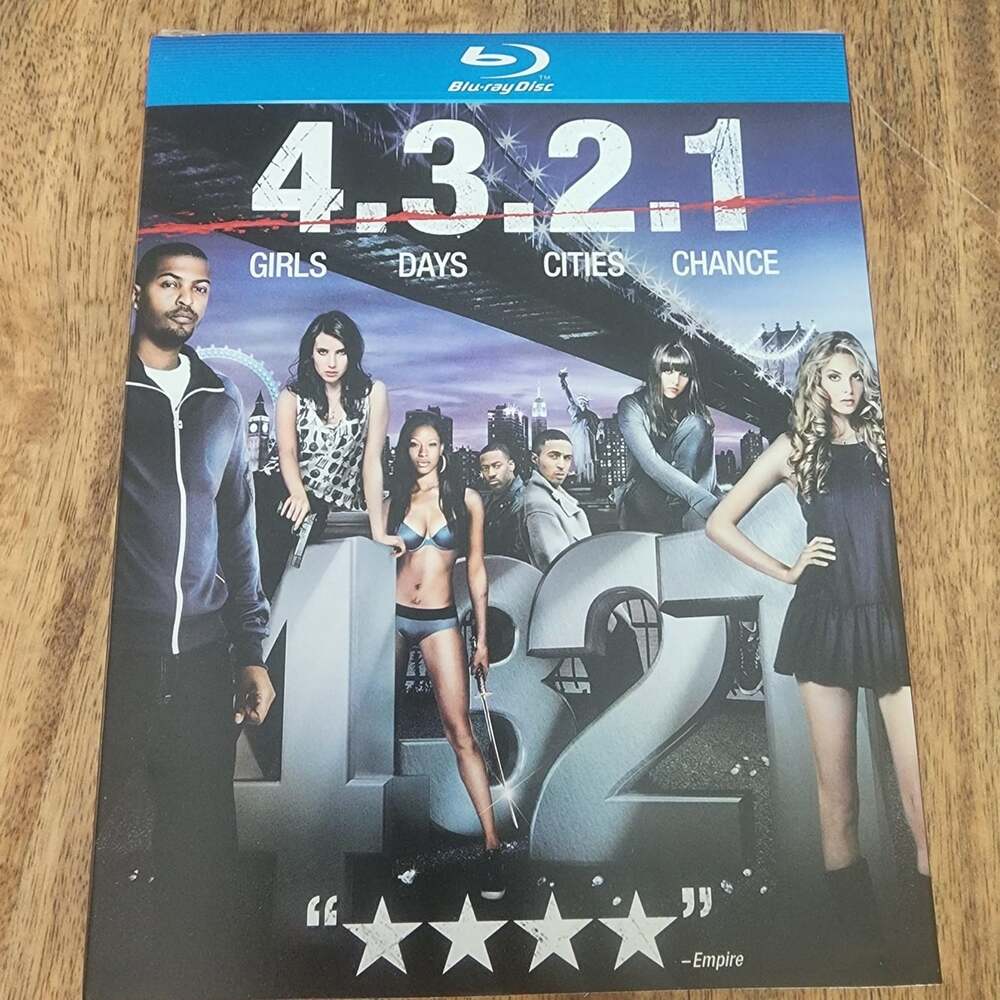 4.3.2.1 Blu-ray Widescreen Emma Roberts Crime Thriller NR Universal New Sealed